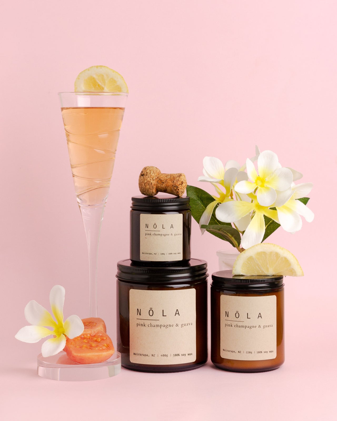 Nola Candles Pink Champagne